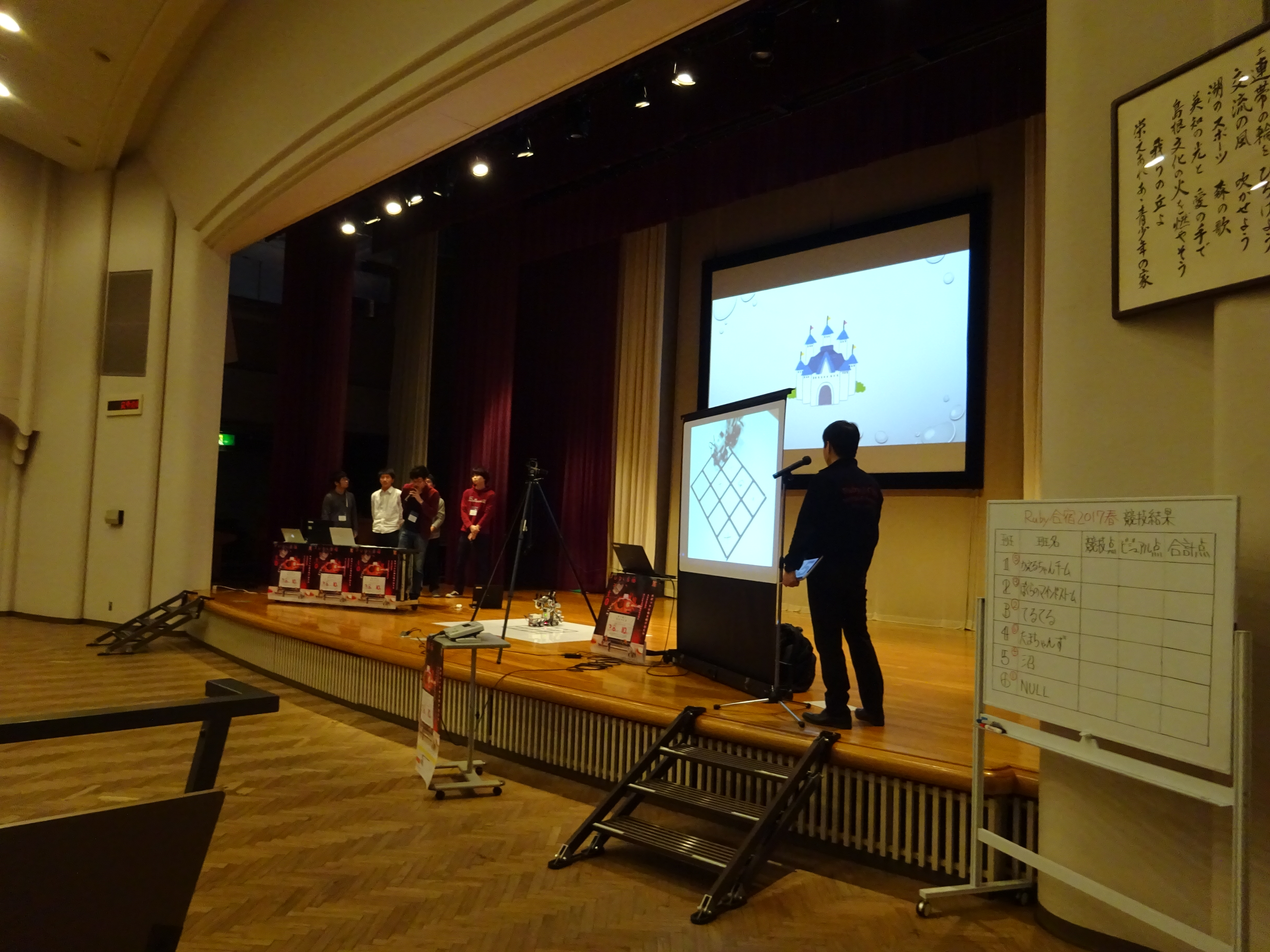 発表会ステージ